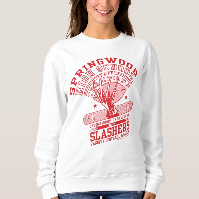 Sweatshirt Les Griffes de la nuit | Springwood High (Devant)