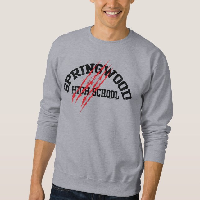 Sweatshirt Les Griffes de la nuit | Springwood High School (Devant)