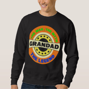 Sweatshirt Les Hommes Grand L'Homme Le Mythe La Légende Pour