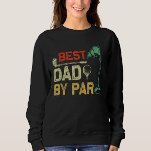 Sweatshirt Les Hommes Meilleur Papa Par Par Golf Funny