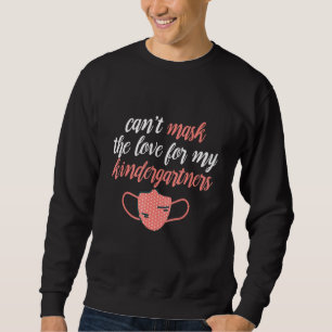 Sweatshirt Les Hommes Ne Peuvent Pas Masquer L'Amour Pour Mon