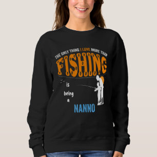 Sweatshirt Les hommes plus que l'amour pêche Nanno Grandpa sp