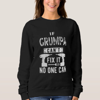 Sweatshirt Les hommes si Grumpa ne peut pas le réparer Person