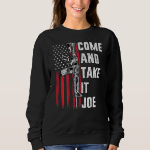 Sweatshirt Les Hommes Viennent Le Prendre Joe Gun Rights Ar-1