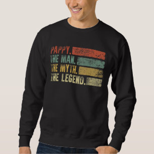 Sweatshirt Les Hommes Vintage Papper L'Homme Le Mythe La Lége