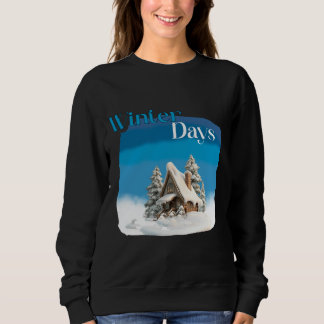 Sweatshirt Les jours d'hiver décembre Noël