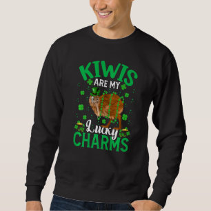 Sweatshirt Les Kiwis Amusants Sont Mes Charmes Chanceux Kiwi