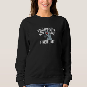 Sweatshirt Les lanceurs n'ont pas de lignes de finition de la