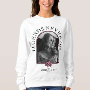 Sweatshirt Les légendes ne meurent jamais - Le Lotus Blanc