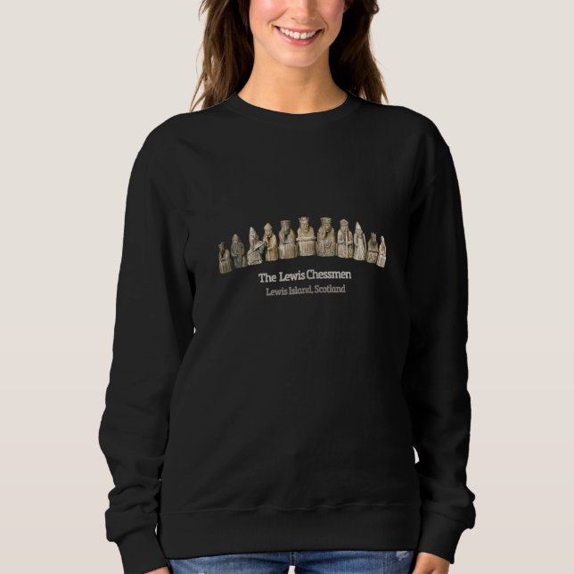 Sweatshirt Les Lewis Chessmen La Collection Chess (Devant)