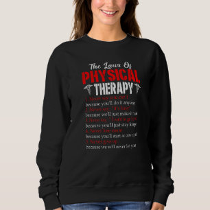Sweatshirt Les Lois De La Thérapie Physique Pt Physique