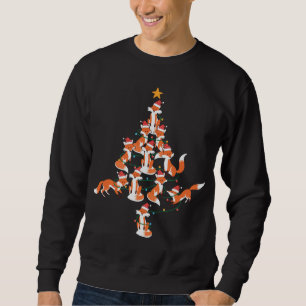 Sweatshirt Les lumières de Noël Cavalier Roi Charles Spaniel