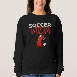 Sweatshirt Les mamans de football s'unissent : Dinosaure Fun