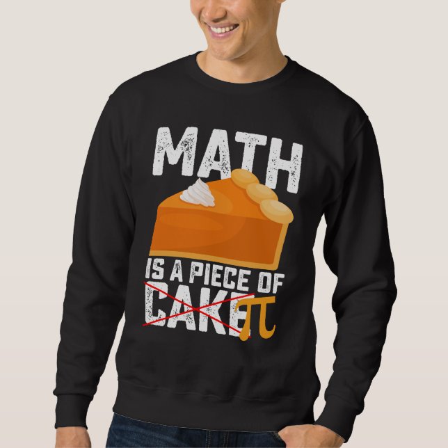 Sweatshirt Les maths sont un jeu d'enfant jour de Pi drôle (Devant)