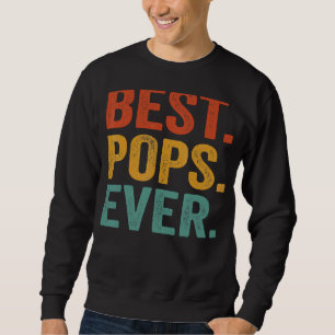 Sweatshirt Les meilleurs hommes jamais Vintage Retro Grand-pè
