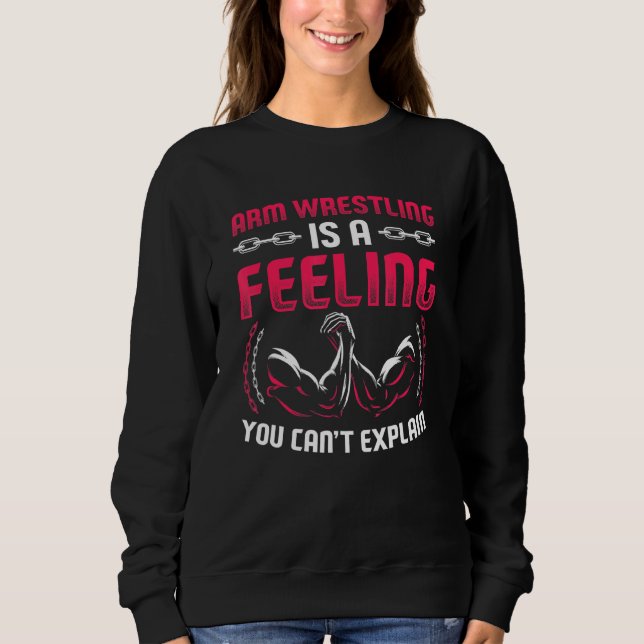Sweatshirt Les Mens Arm Lutling Est Un Sentiment Que Vous Ne  (Devant)