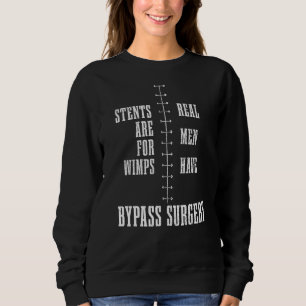 Sweatshirt Les Mens Bypass Chirurgie Open Heart Chirurgie Les