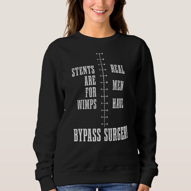 Sweatshirt Les Mens Bypass Chirurgie Open Heart Chirurgie Les (Devant)