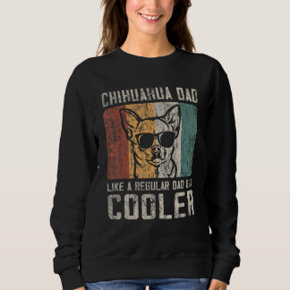Sweatshirt Les Mens Chihuahua Papa Comme Un Père Régulier Mai
