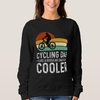 Sweatshirt Les Mens Cyclant Papa Comme Un Père Régulier Mais