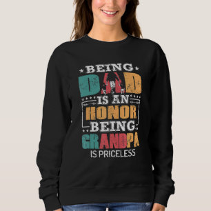 Sweatshirt Les Mens Être Un Père Est Un Honneur Être Un Grand