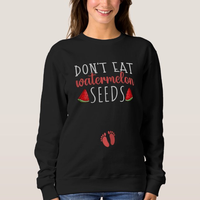 Sweatshirt Les mères ne mangent pas de graines de pastèque Ré (Devant)