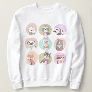 Sweatshirt Les mignons animaux
