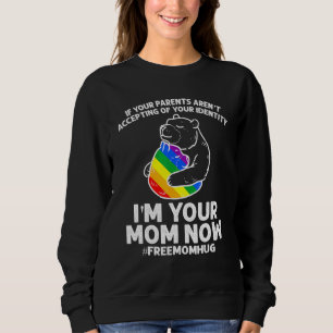 Sweatshirt Les Parents Qui Acceptent Mon Nom De Maman Porte M
