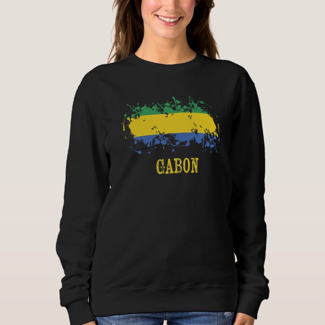 Sweatshirt Les passionnés de Gabian pour le Gabon et le Gabon (Devant)