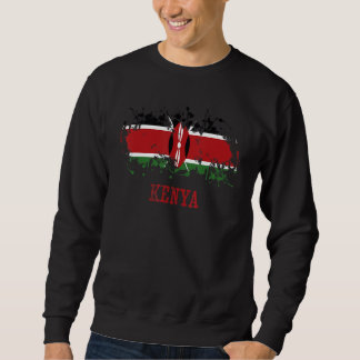 Sweatshirt Les passionnés kenyans pour le Kenya et le Kenya