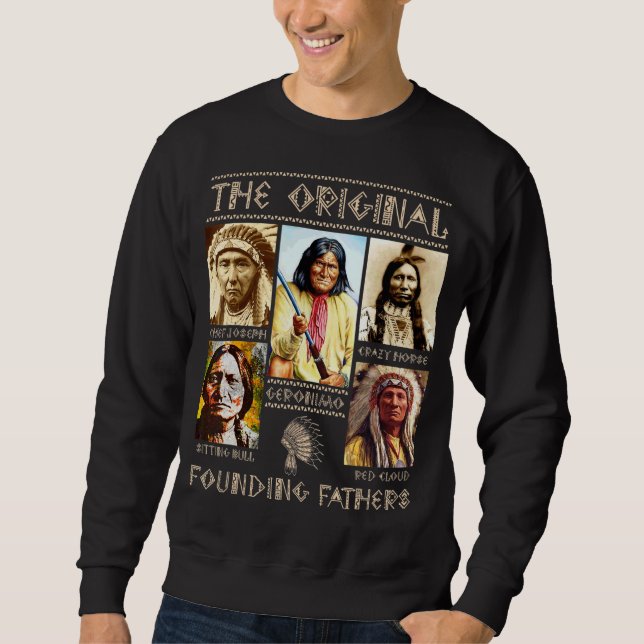 Sweatshirt Les Pères Fondateurs (Devant)