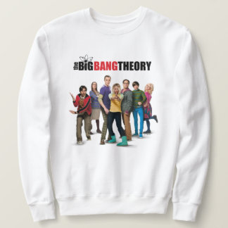 Sweatshirt Les personnages de la théorie du Big Bang