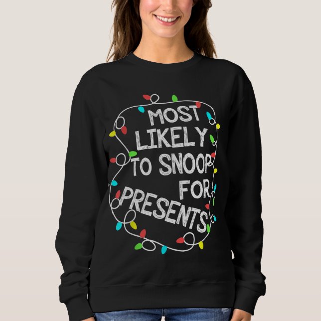 Sweatshirt Les Plus Probables À Snoop Pour Les Présentations  (Devant)