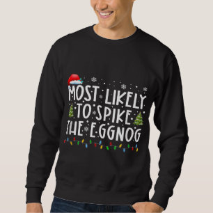 Sweatshirt Les Plus Susceptibles D'Aiguiller Le Jour De Noël