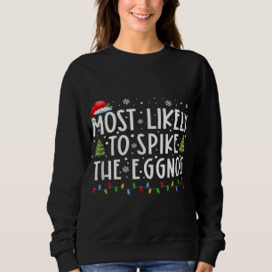 Sweatshirt Les Plus Susceptibles D'Aiguiller Le Jour De Noël