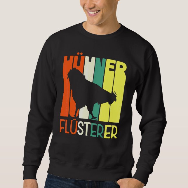 Sweatshirt Les poules chuchotent  Fermier Poule (Devant)
