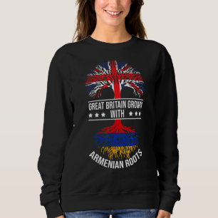 Sweatshirt Les racines arméniennes Les ancêtres des immigrant