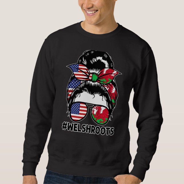 Sweatshirt Les racines galloises (Devant)