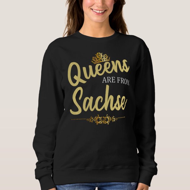 Sweatshirt Les Reines De Sachse Tx Texas Funny Home Roots U (Devant)