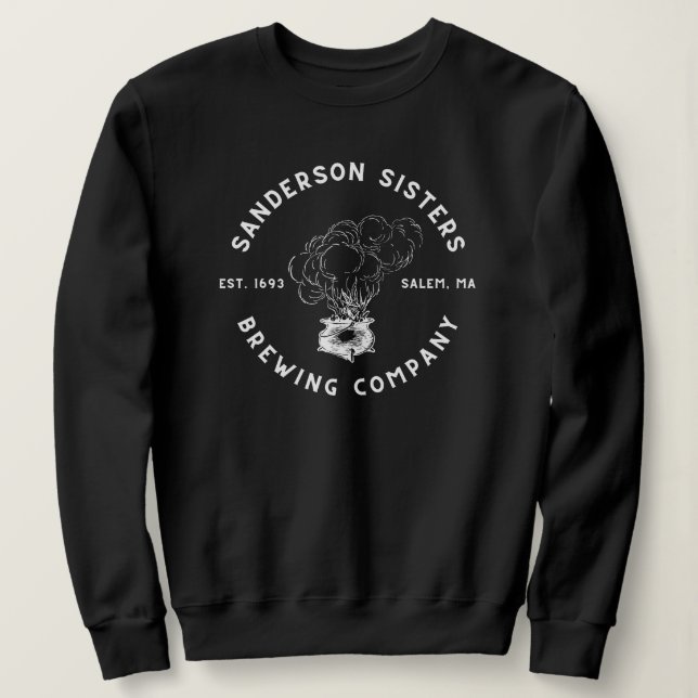 Sweatshirt Les sorcières d'Halloween brassent les sœurs Sande (Design devant)