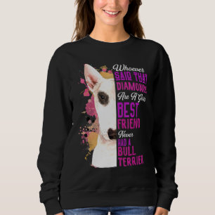 Sweatshirt Les Taureaux Sont Une Fille Meilleur Ami Chien Mam