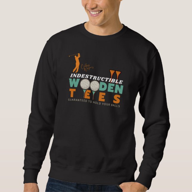 Sweatshirt Les Tee - shirts en bois indestructibles de Curtis (Devant)