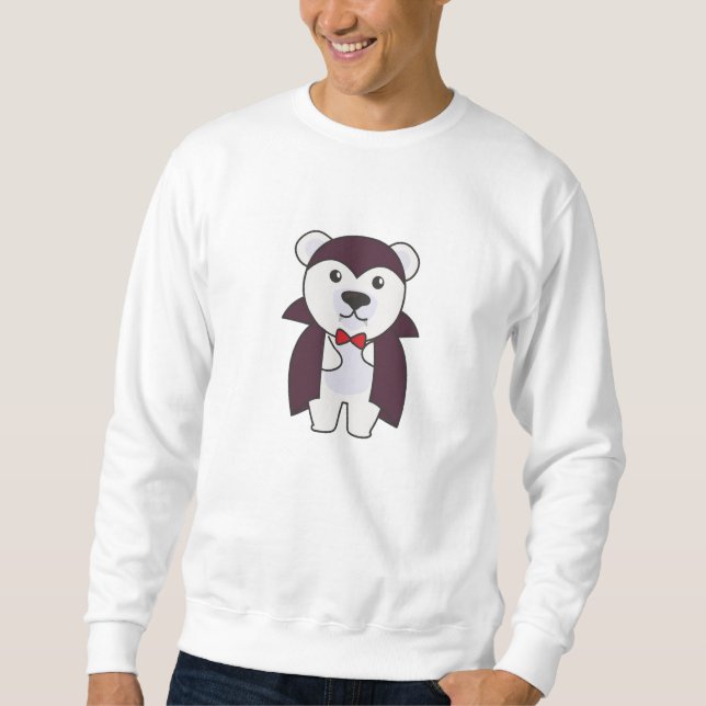 Sweatshirt Les vampires de Bear Halloween (Devant)