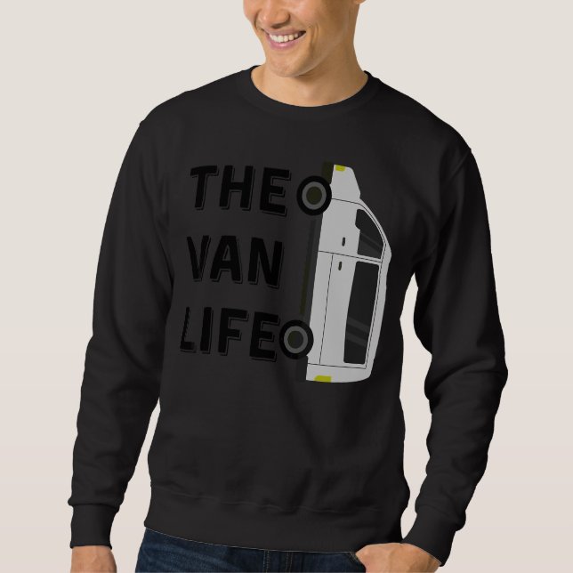 Sweatshirt Les Van Life Van Life Adventure Nomads (Devant)