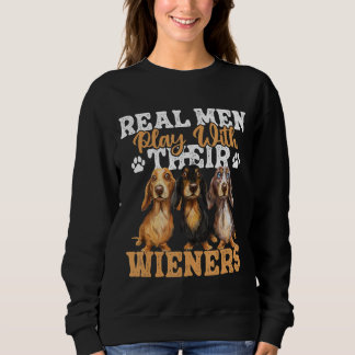 Sweatshirt Les vrais Hommes Jouent Avec Leurs Épouses - Dachs