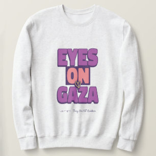 Sweatshirt Les Yeux Sur Gaza Ce Ne Sont Pas Des Chiffres Géno
