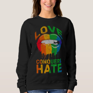 Sweatshirt Lesbian Pride Lgbt Gay Bisexual Femmes Aiment La H