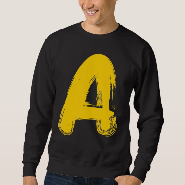 Sweatshirt Lettre cool A Chipmunks Groupe Costume Corresponda (Devant)