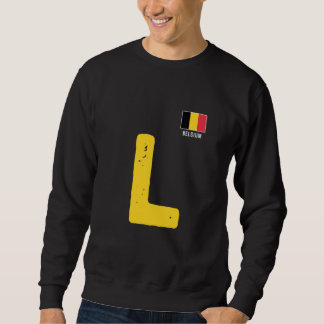Sweatshirt LETTRE DALLE HUMAINE LIGNE Belgique RECORD