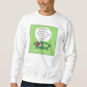Sweatshirt Lettre d'un chien au Père Noël - Dessin animé drôl